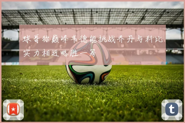 球哥称巅峰韦德能挑战乔丹与科比实力相近略胜一筹